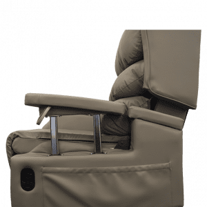 CONFIGURA Comfort | Left Dropdown Armrest In Vinyl, Medium and Large